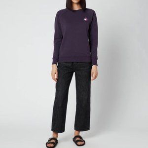 Isabel Marant Women's Solid Purple Millyp Sweatshirt NWT 34